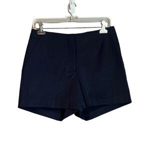 NWT! Harvé Bernard navy basic shorts. Size 6